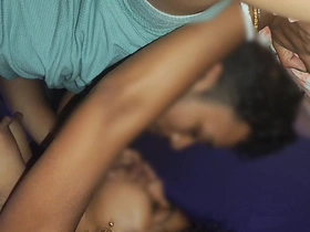 Village Bhabhi Padmini Late Night Riding on Her Husband's Dick