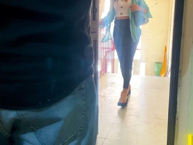Girl Brings Neighbor’s Girlfriend anent Her House for the First Time anent Have a go Sex with Neighbor for the First Time,neighbor Seduced