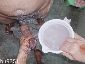 Desi Village Stepmom Shares Bathroom just about Stepson increased by Enjoy Shower Sex
