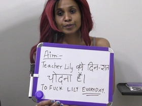 Indian Porn Crammer Colossal Sex Lesson No matter what to Fucking Stepsister