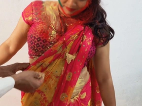 Wife Cheated Her Husband round the addition of Played Holi round the addition of Got Fucked round Husband's Freind
