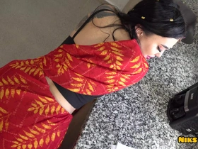Shy Big Boobs MILF Bhabhi Fucked Wide of Devar