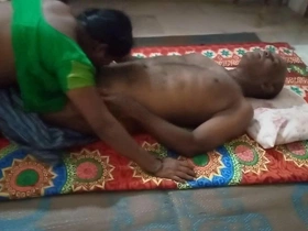Young Indian Wife Hot Blowjob and Cleric Sex