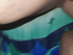 Aunty Rubbed Her Breasts Against the Penis with an increment of Also Got Her Ass Fucked