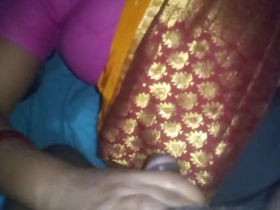 Indian Thelgu Bhabhi Housewife Fucking just about Homemade