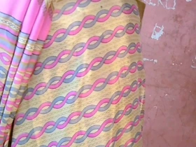 Desi Tamil Naughty Wife Renu Petticoat Blouse Saree Tease for Hubby's Friend! Indianhotwifex