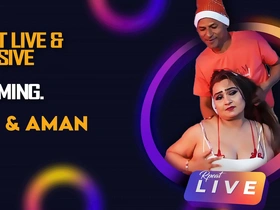 Horny Couple Having Sex and Comprehend in Live Show