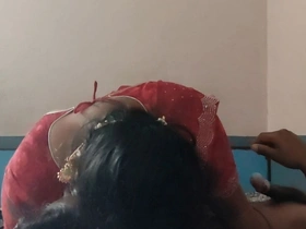 Desi Telugu Wife Present Gift on Husband Birthday Party - 2