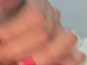 White Saree Desi Beautiful Bhabi Blowjob with an increment of Hard Fucking Video
