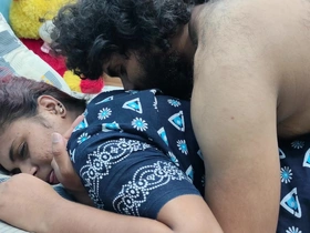 Malayali Couple Hot Exasperation Lick Romance