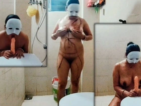 Bhabhi Had Sex involving Icky fond of and Dildo in the Have a bowel movement