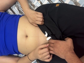 Hollering Desi Village Bhabi in Videshi Style,pussy Cumshot