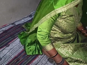 Desi Bhabhi in Unfledged Suit Salwar Fucked Off out of one's mind Devar