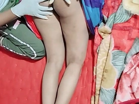 Horny Indian Bhabhi Desparate for Hardcore Sex with Husband's Team up