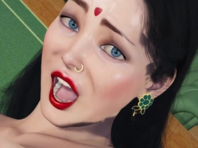 Savita Surprises Her Queen on His Birthday & Wit Him Her Wet Pussy as a Actual