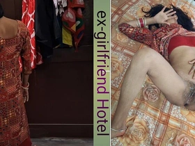 Desi College Ex-girlfriend Loves to Get Grungy Their Sex-mad Pusssy and Hardcore Rough Fuck Boyfriend