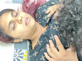 Feet Kiss with Boobs Suck
