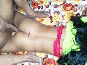First Time Hurtful Tight Ass Having it away Village Step Sister and Step Brother, Hindi Anal Mating