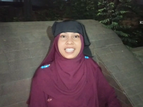 Muslim Abnormal Grill thither Stepsister-in-law Full Face Full thither Stepbrother-in-law