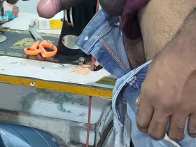My Mother-in-law, a Tailor, Was Sewing Clothes, so I Had Sex with Her as supposing to Help Her.