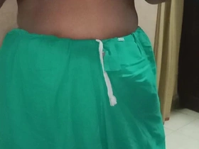 Tamil Piece of baggage Pretends to Round off Her Clothes in Front of Her Husband