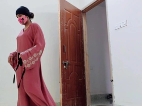 Hijabi Stepmom Share Her Sex Wish with Stepson in the Bed Desi Hot XXX